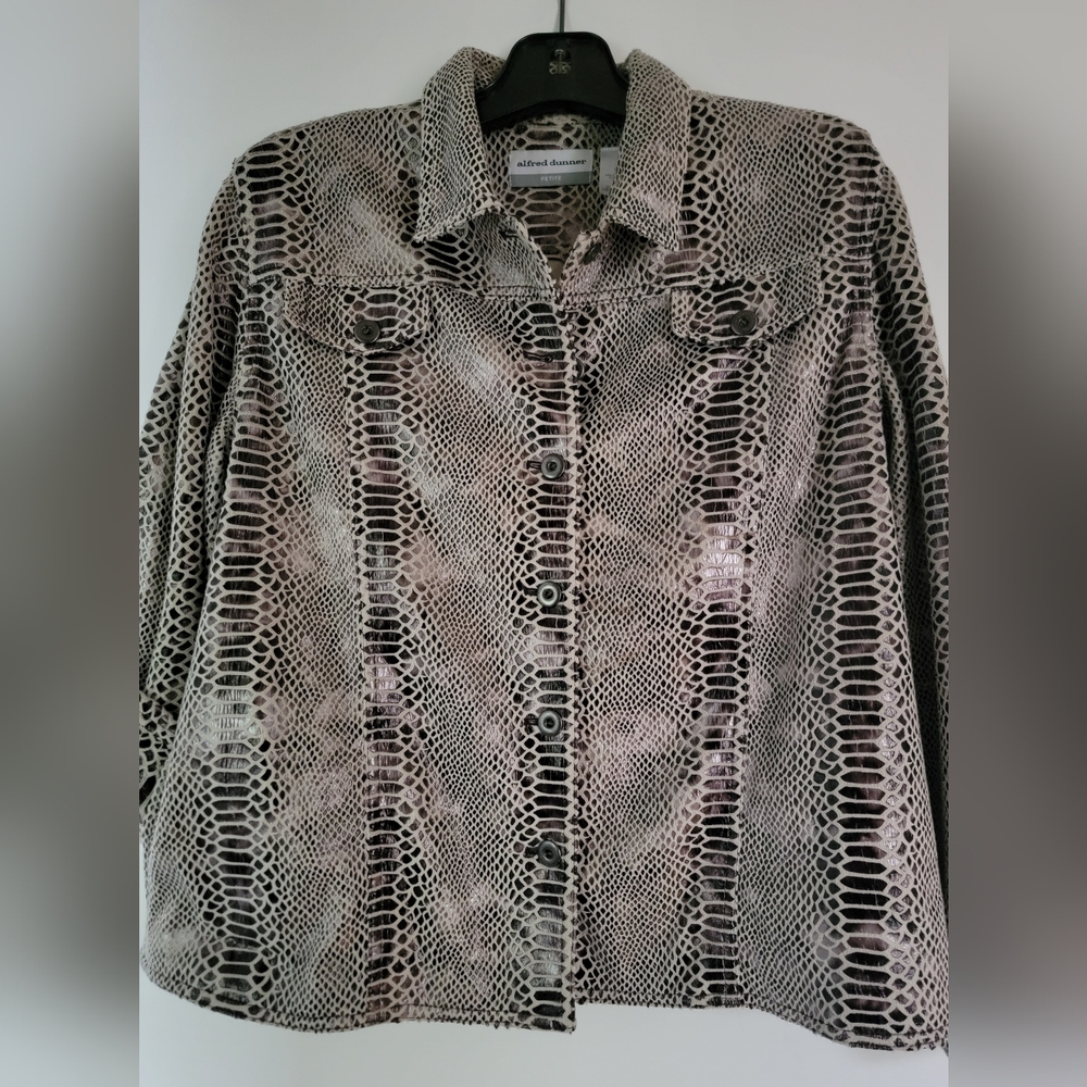 Alfred Dunner petite women's jacket Size 12p